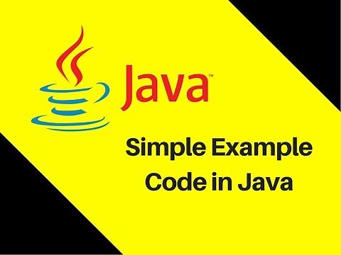 1.5 Simple Example Code in Java | Java Tutorial