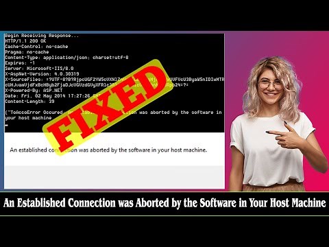 [FIXED] An Established Connection was Aborted by the Software in Your Host Machine