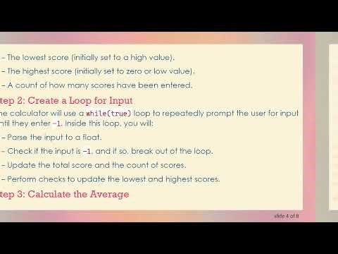 Creating a Dynamic Average Calculator for Test Scores in JavaScript
