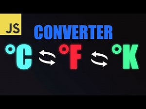 Create a Temperature Converter with Javascript | Javascript Tutorial