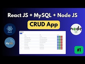 React JS CRUD + MySQL + Node.js Express APIs Tutorial