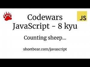 Codewars - Javascript - Counting sheep...