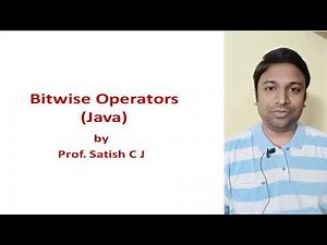 Bitwise Operators - Java