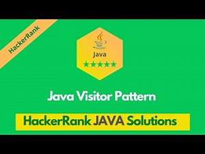 HackerRank Java Visitor Pattern problem solution in Java | Java Solutions | Programmingoneonone
