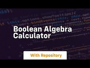 boolean algebra calculator