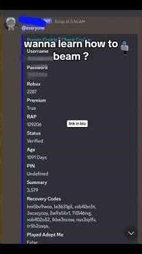WORKING HACK ROBLOX ACCOUNT IN 2026 #allfake #robloxbeaming #bladeballscript #beamingmethods