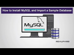 How to Install MySQL and Import a Sample Database (Part 1 of 8)