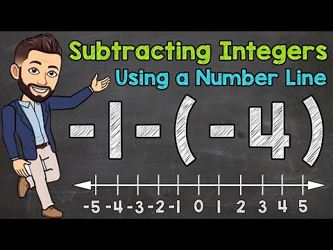 Subtracting Integers Using a Number Line | Math with Mr. J