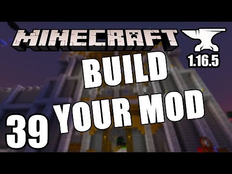 How to BUILD your Mod to a JAR File | Forge 1.16.5 Modding #39