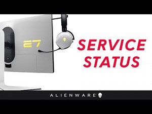Alienware Service Request Status