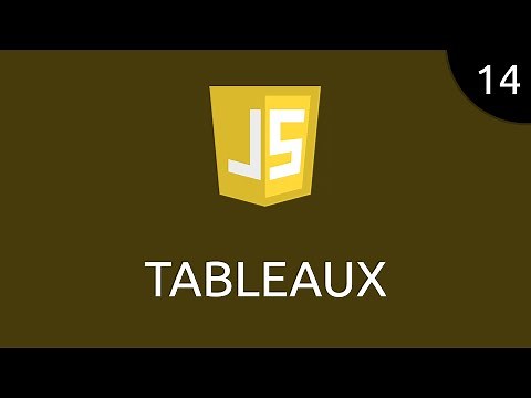 JavaScript #14 - tableaux