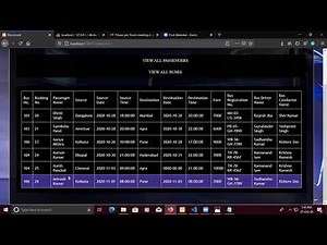 Bus Management System | MySQL | DBMS Mini Project | Mahima Shetty