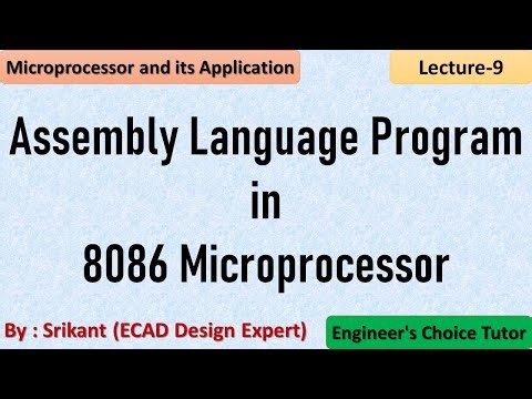 Assembly Language Program in 8086 | Microprocessor and its applications