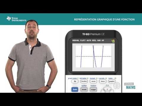 Représentation graphique avec la TI-83 Premium CE