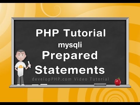 Prepared Statements PHP mysqli Database Interaction Tutorial