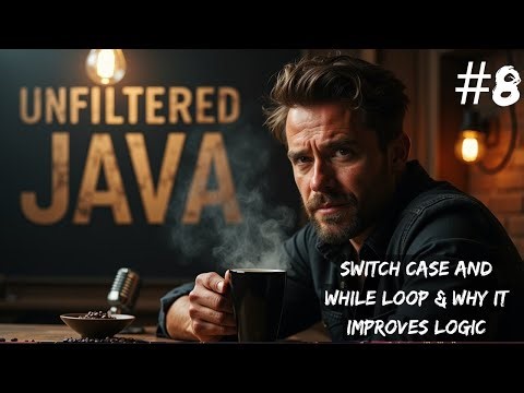 #8 How Java Handles Switch Case and While Loop & Why It Improves Logic #java