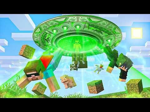How I Saved My Minecraft World from Alien Invasion!!