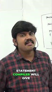 Java Package Statements: Understanding the 'Yet Most One' Rule #shorts