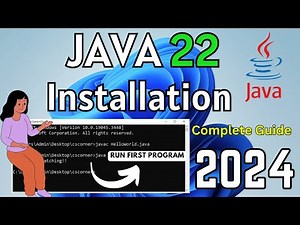 How to Install Java JDK 22 on Windows 11 [2024]