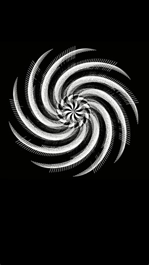 How to Make a Python Jet Engine Vortex | Python Turtle Art | Python Generative Animation 2025