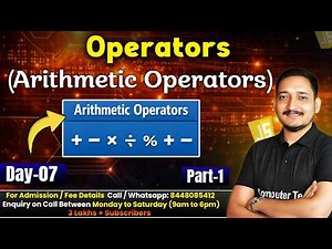 #7 Arithmetic Operators in JavaScript | JavaScript Tutorial for Beginners | Computer Tech Academy