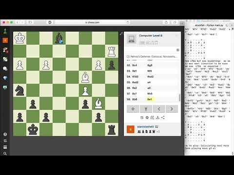 Play chess automatically with Python