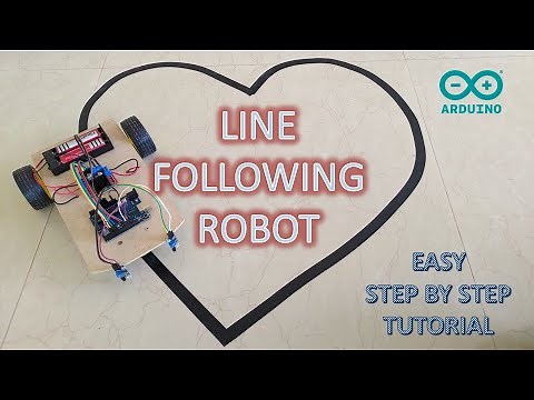 How to make a Line Following Robot || Arduino Project || Line follower robot making tutorial
