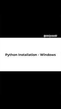How to install Python in windows, Mack OS, linux?||@studyaura29 #python #shorts #viral#trending