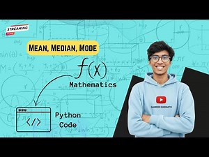 Python Statistics Tutorial: Mean, Median, Mode Step by Step
