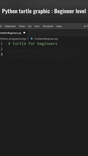 Python Turtle Graphics Tutorial for Beginners: Creating Stunning Python Project