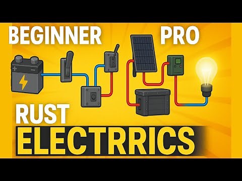 🔌🌩 RUST | Electricity guide | Beginner to PRO in 10 minutes 🔌🌩