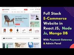 #1 Full Stack E-Commerce Website Using React JS, Mongo DB, Express Js, Node Js | Project Overview