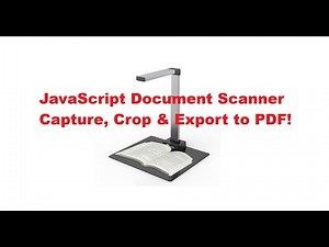 Create a Professional Document Scanner Using HTML, CSS & JavaScript | PDF Export