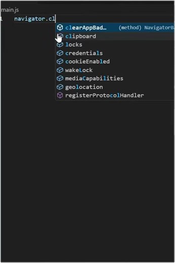 Copy Text to Clipboard in One Line #javascript #webdev #codingtips