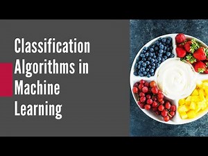 What are Classification Algorithms Machine Learning
