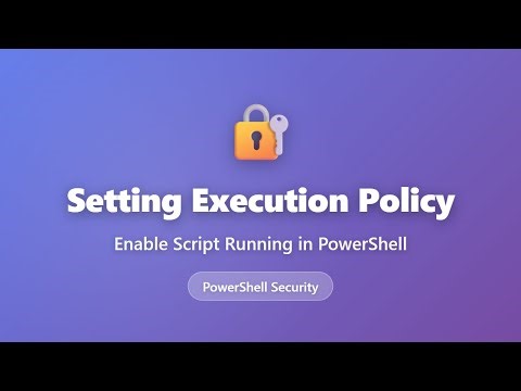 PowerShell Execution Policy: Enable Script Running for Beginners