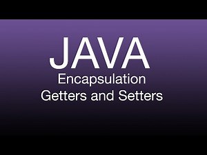 Java Getters & Setters, Encapsulation with Code Examples Tutorial