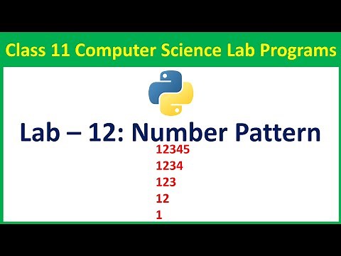 Write a Program to Print the Following Pattern in Python | Using Nested Loops & Loops Explained