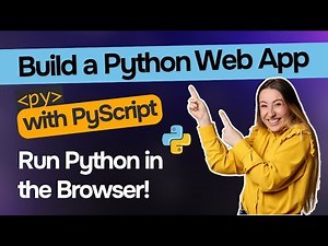 Build a Python Web App with PyScript | Run Python in the Browser! 🐍🔥