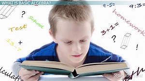 Basic Algebra | Definition, Equations & Examples
