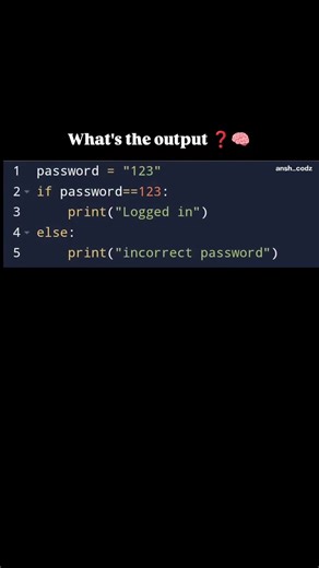 ‏Comment the output ... #python #programming #learn #dubai🇦🇪 #code