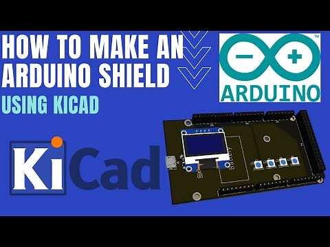 KiCad Tutorial - How to make your own Arduino Shield using KiCad
