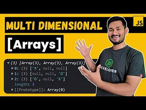 Multidimensional Arrays are Easier Than You Might Think | The Complete JavaScript Course | Ep.22