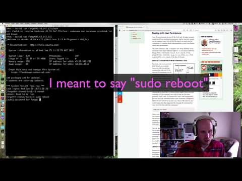 How to Reboot a Server Over SSH
