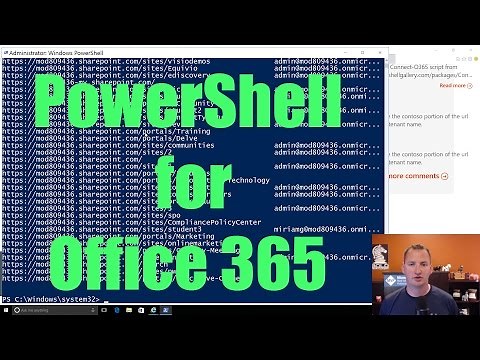Install and Configure PowerShell for Office 365