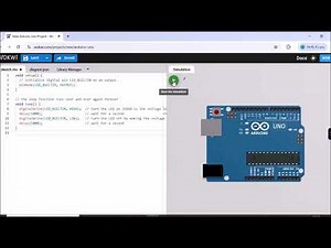 Introduction to online Arduino Simulator | simulate program online