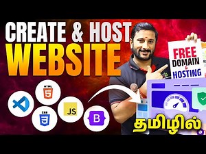 Creating a Website using HTML, CSS and JavaScript | Web Development Full Course Tamil | HTML Project