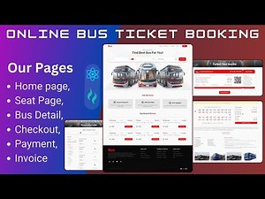 Online Bus Ticket Booking Website using Reactjs and Tailwind CSS