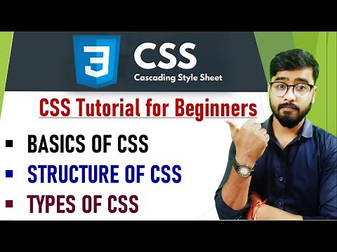 CSS Tutorial for Beginners in [Hindi] | HTML & CSS | by Rahul Chaudhary