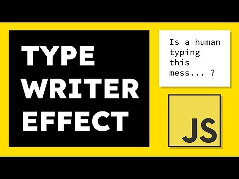 How to Easily Create a Text Typewriter Effect with JavaScript